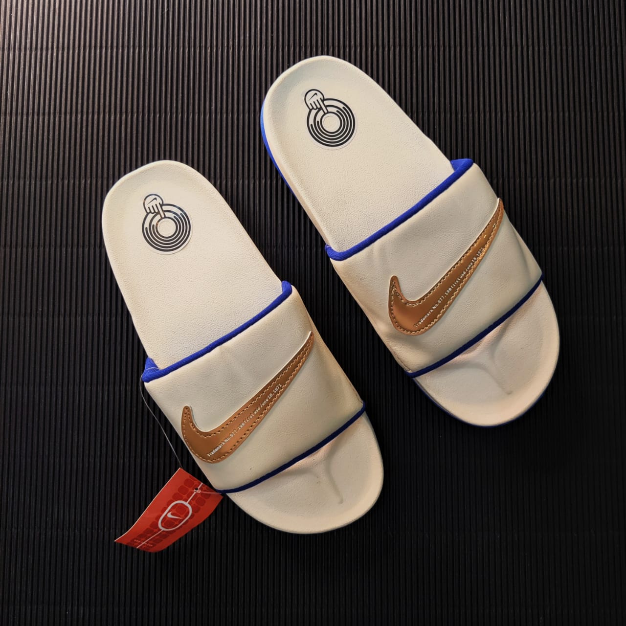 nike offcourt slides white